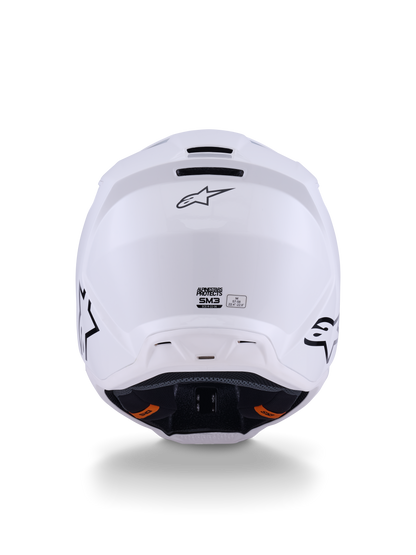 Alpinestars S-M3 Solid Crosshelm Wit