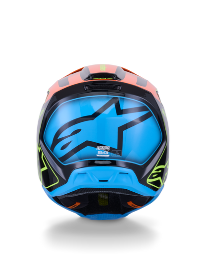Alpinestars S-M3 Fray Crosshelm Oranje Fluor Geel