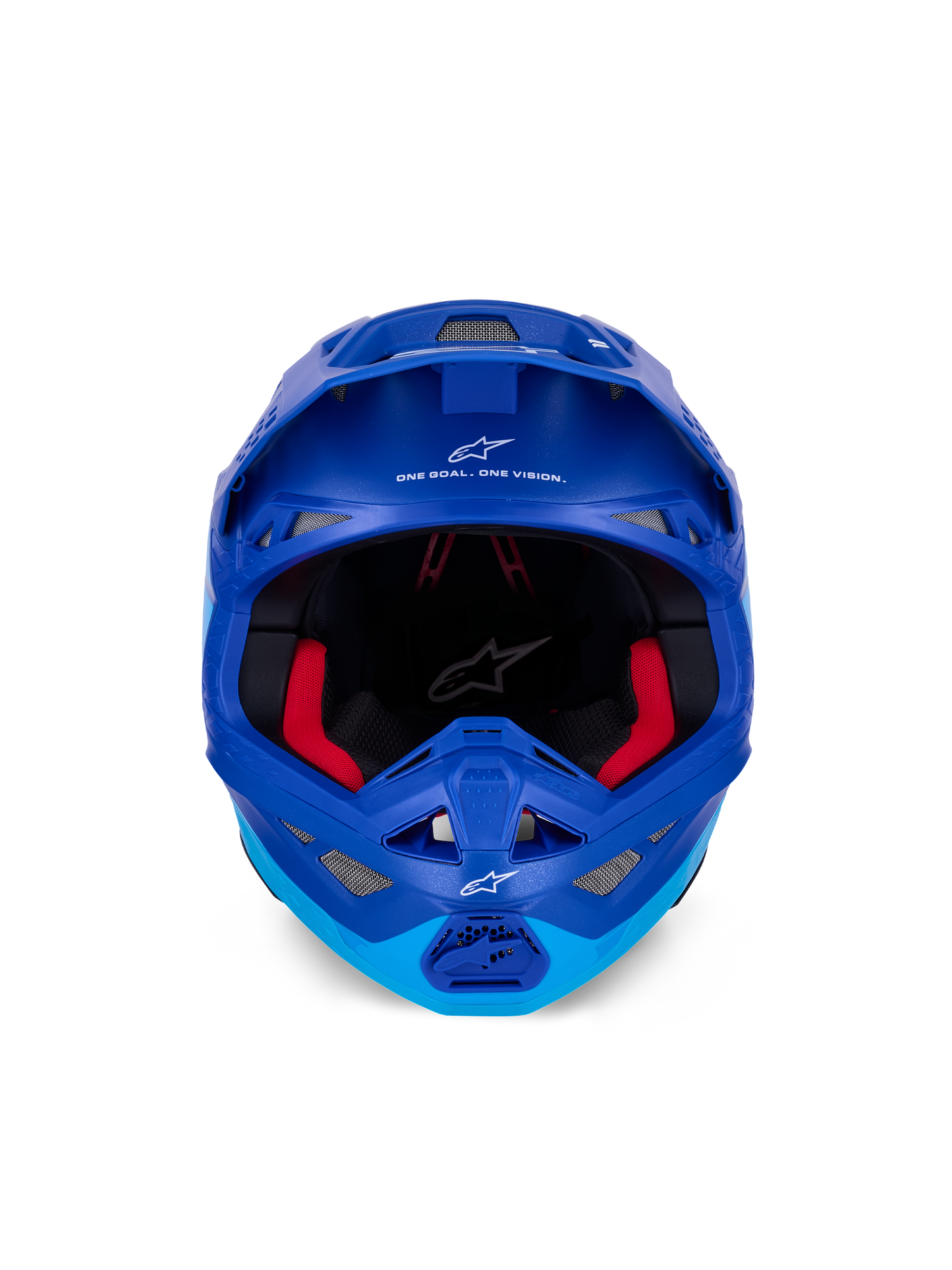 Alpinestars S-M10 Flood Crosshelm Blauw