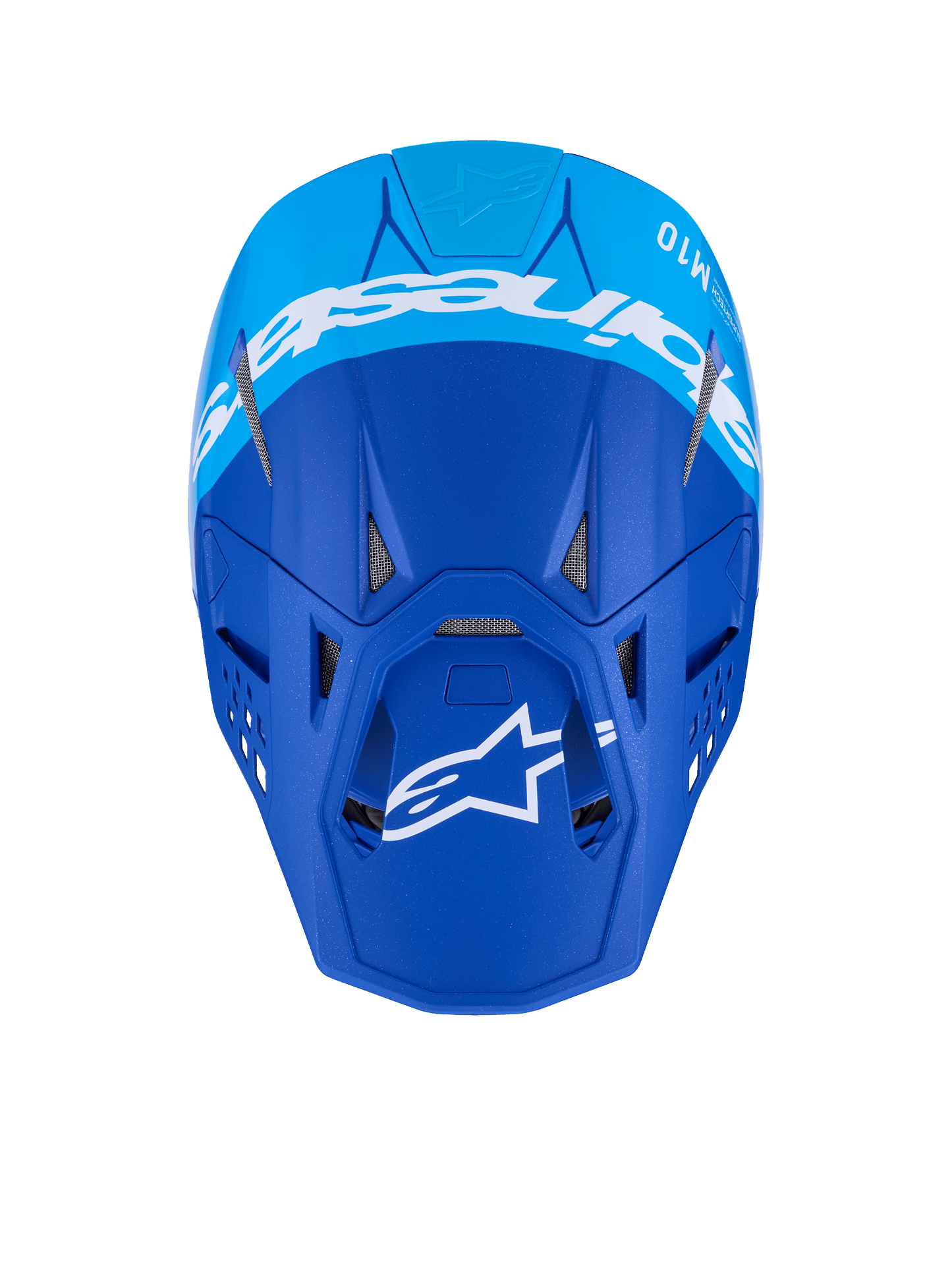 Alpinestars S-M10 Flood Crosshelm Blauw