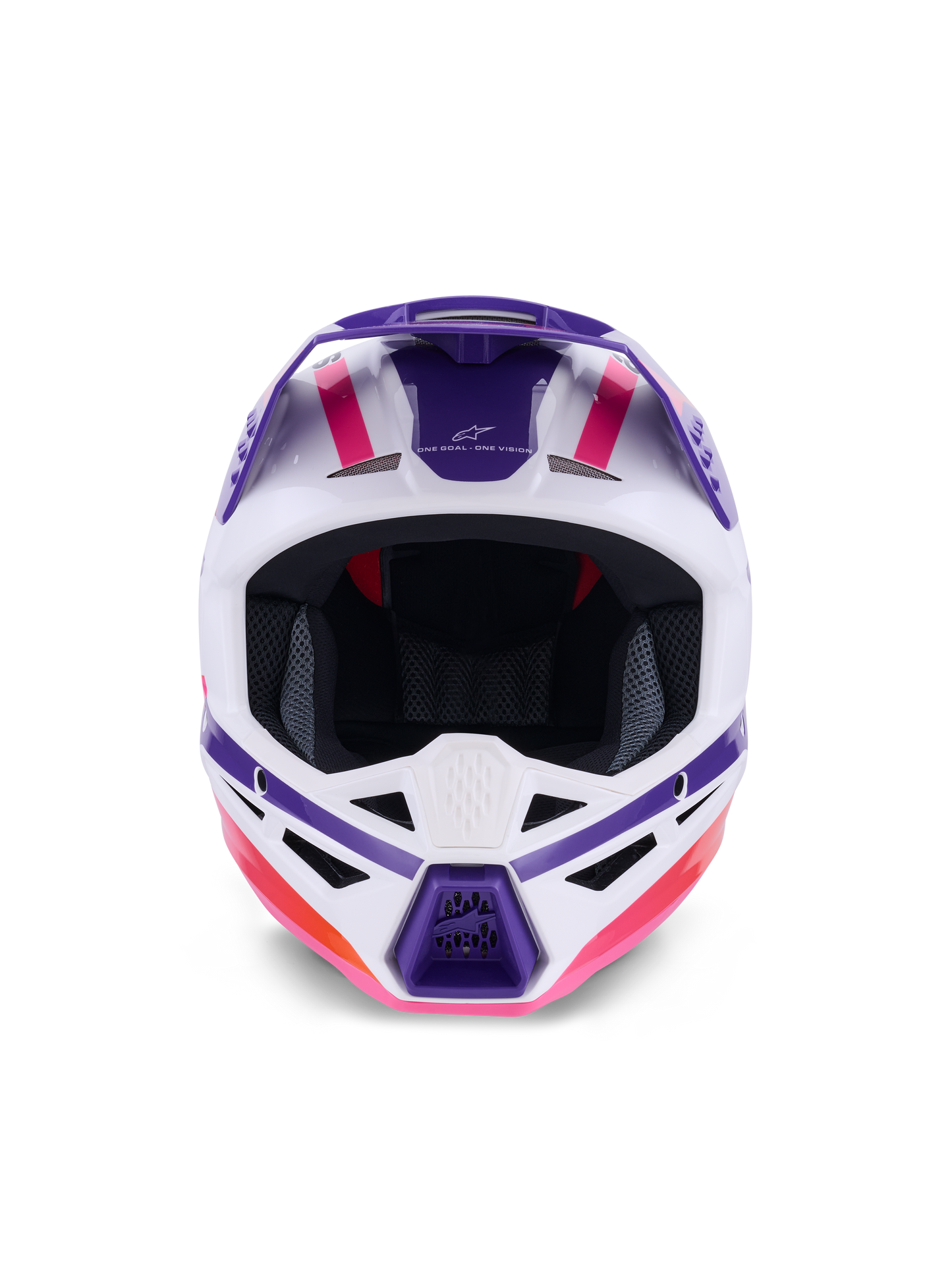 Alpinestars S-M3 Heat Crosshelm Paars Roze