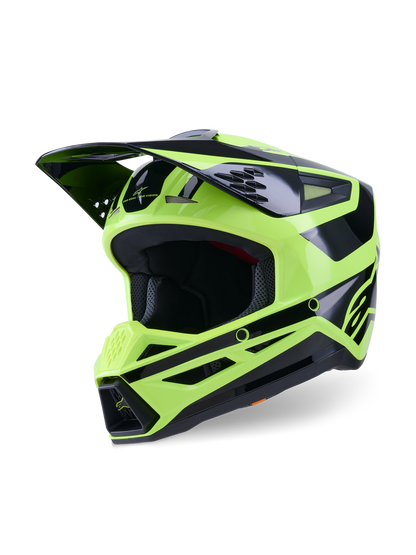 Alpinestars S-M3 Heat Crosshelm Fluor Geel