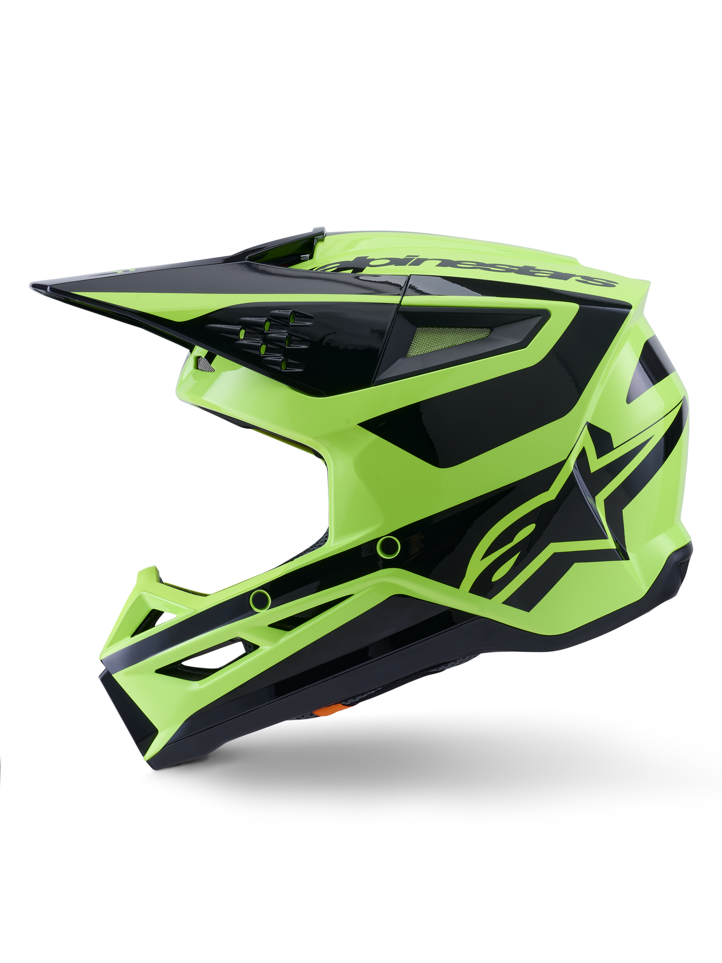 Alpinestars S-M3 Heat Crosshelm Fluor Geel