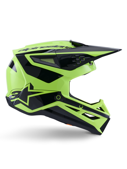 Alpinestars S-M3 Heat Crosshelm Fluor Geel
