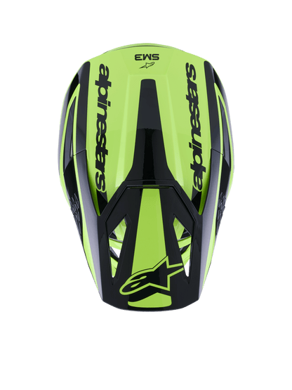 Alpinestars S-M3 Heat Crosshelm Fluor Geel