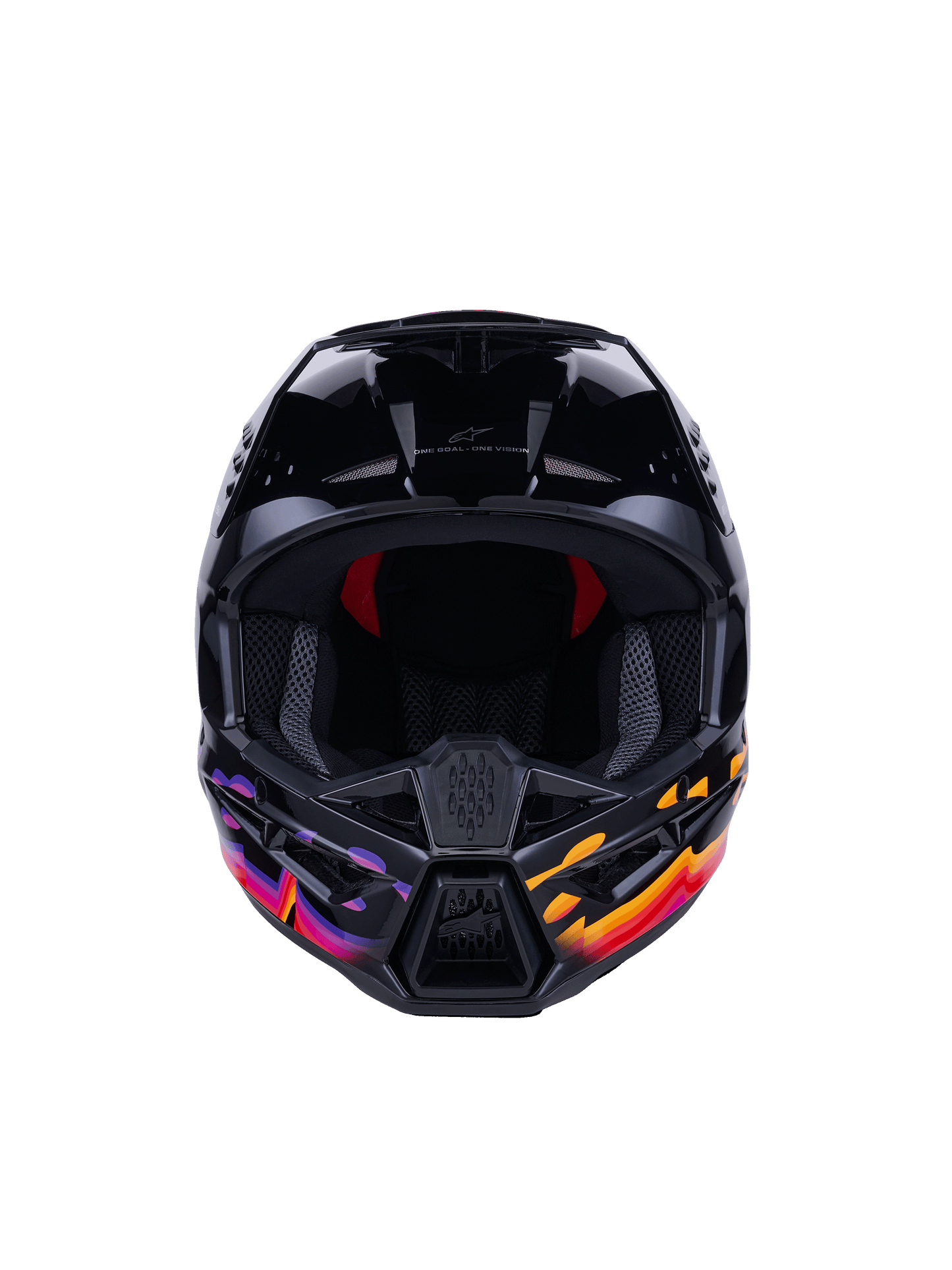 Alpinestars S-M3 Force Crosshelm Zwart