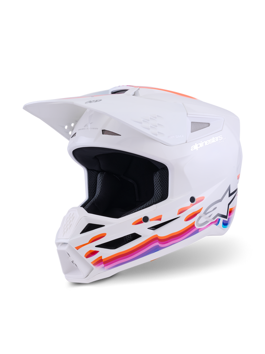 Alpinestars S-M3 Force Crosshelm Wit