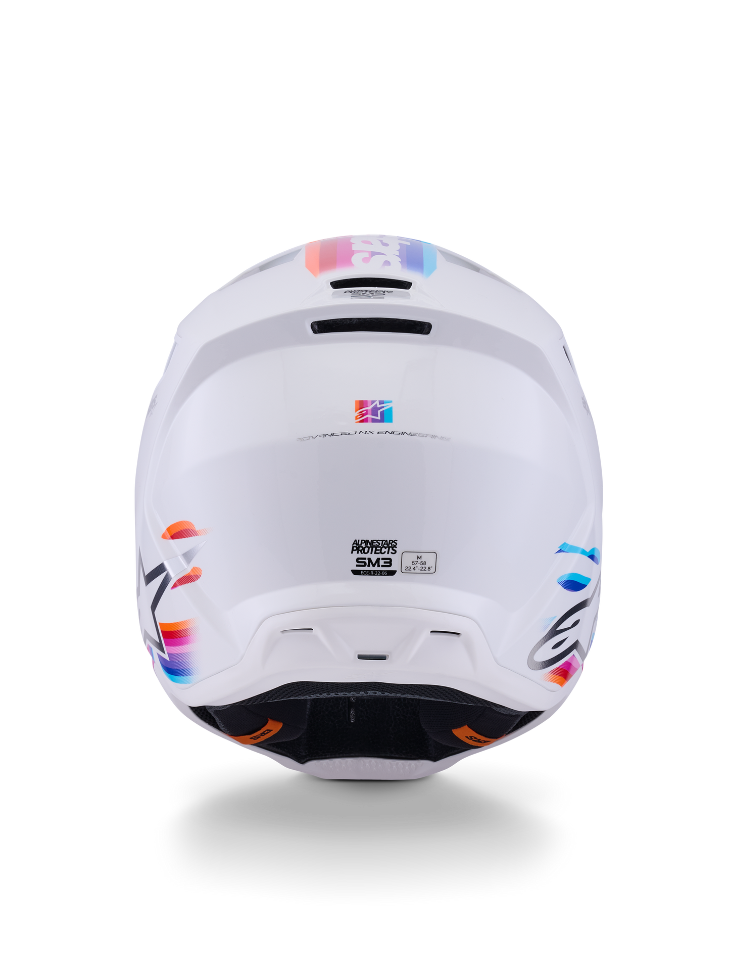 Alpinestars S-M3 Force Crosshelm Wit