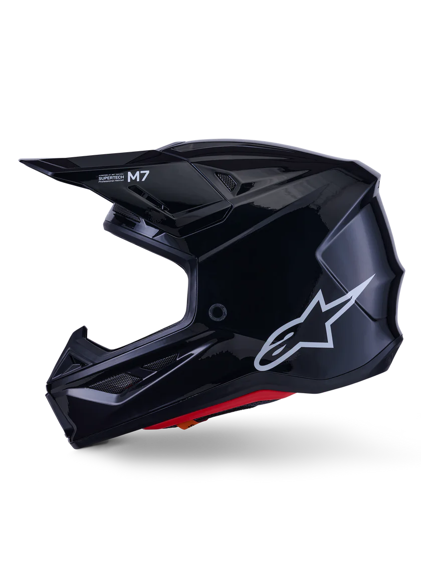 Alpinestars S-M7 Solid Crosshelm Zwart