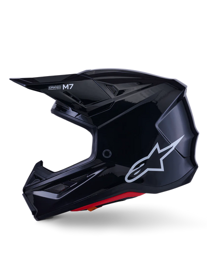 Alpinestars S-M7 Solid Crosshelm Zwart