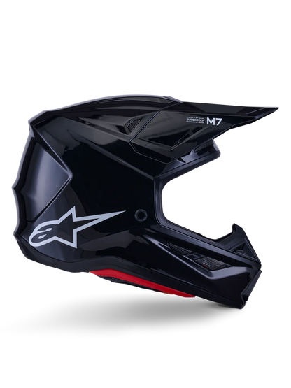 Alpinestars S-M7 Solid Crosshelm Zwart