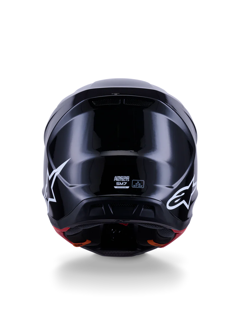 Alpinestars S-M7 Solid Crosshelm Zwart