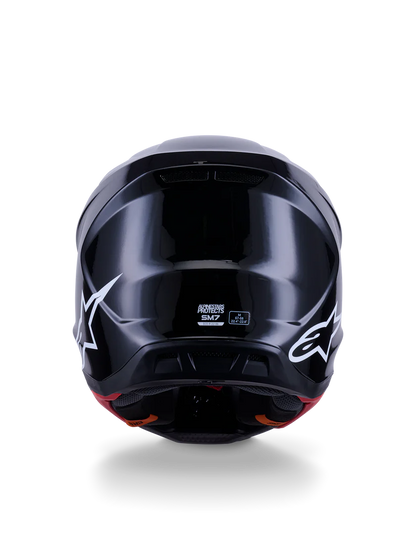 Alpinestars S-M7 Solid Crosshelm Zwart