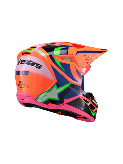 Alpinestars S-M3 Deegan Kinder Crosshelm