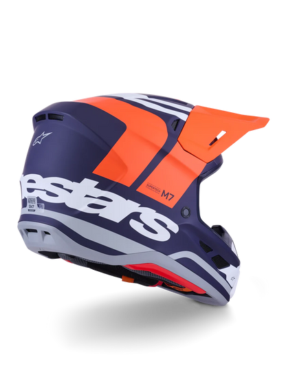 Alpinestars S-M7 Core Crosshelm Oranje