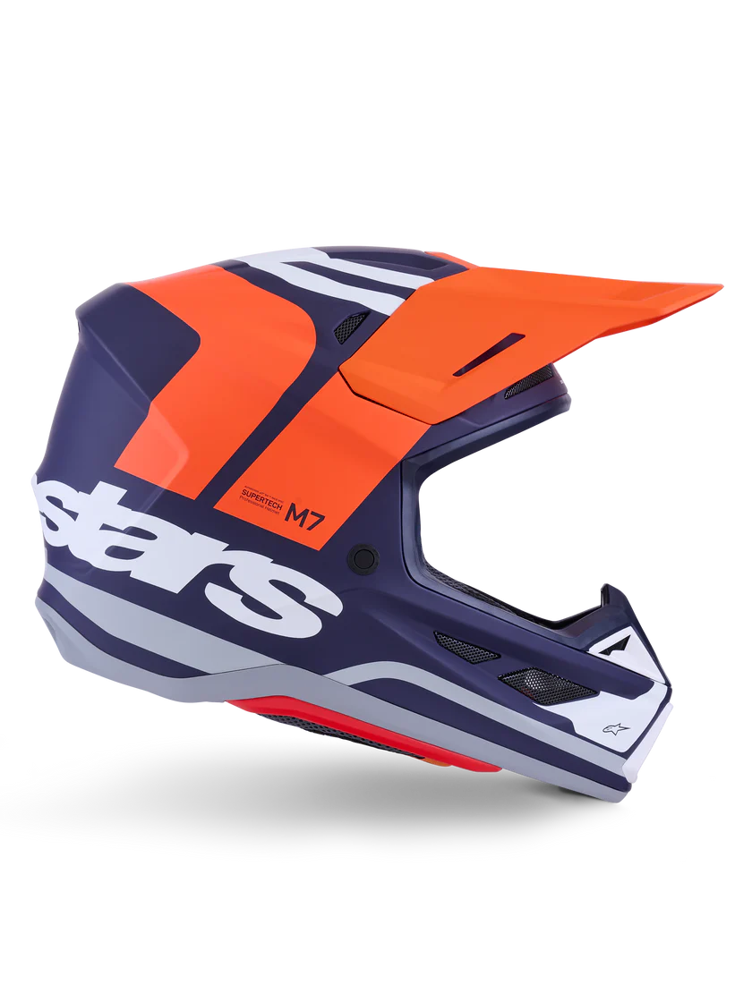 Alpinestars S-M7 Core Crosshelm Oranje