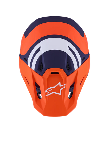 Alpinestars S-M7 Core Crosshelm Oranje