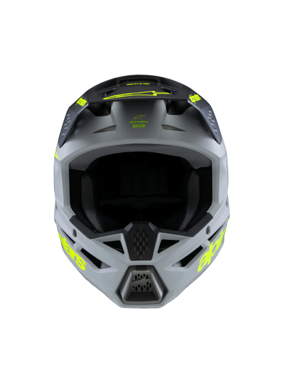 Alpinestars S-M3 Radium Kinder Crosshelm Grijs