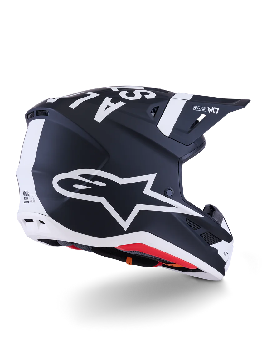 Alpinestars S-M7 Dasher Crosshelm Mat Zwart