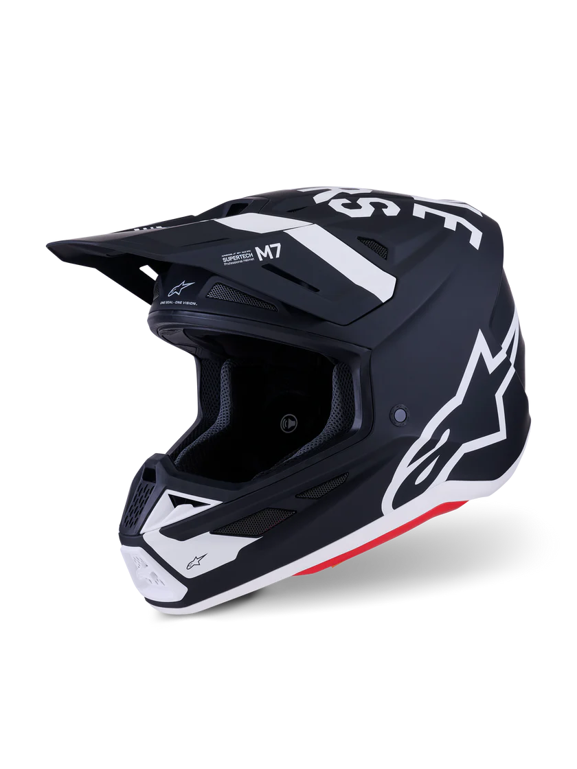Alpinestars S-M7 Dasher Crosshelm Mat Zwart