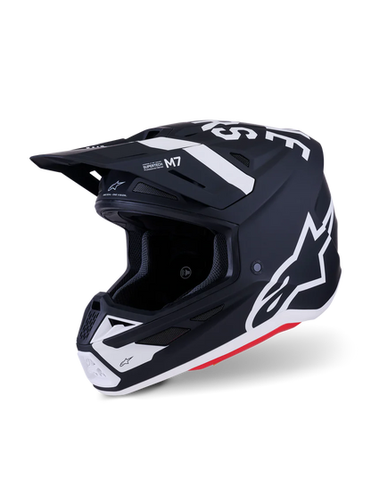 Alpinestars S-M7 Dasher Crosshelm Mat Zwart