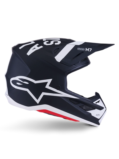 Alpinestars S-M7 Dasher Crosshelm Mat Zwart