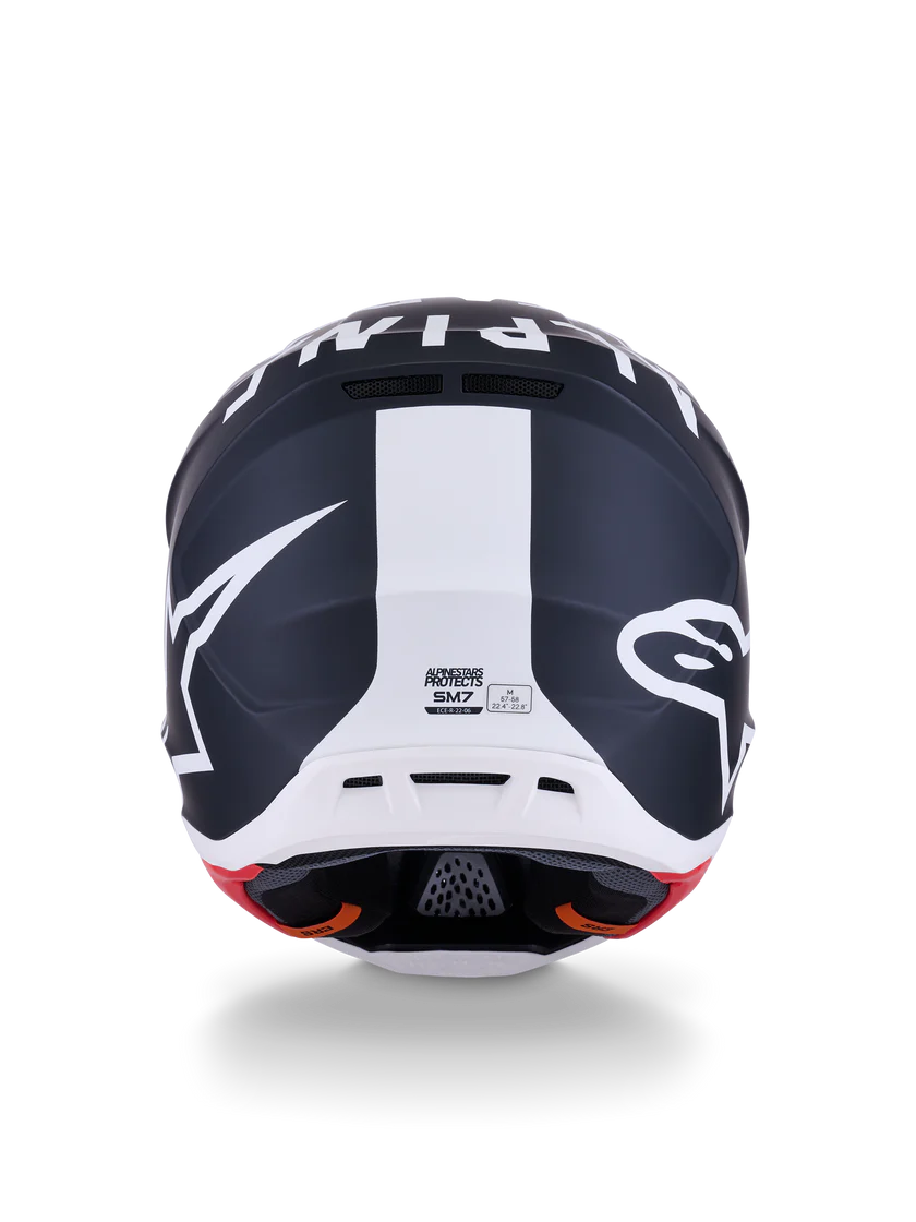Alpinestars S-M7 Dasher Crosshelm Mat Zwart