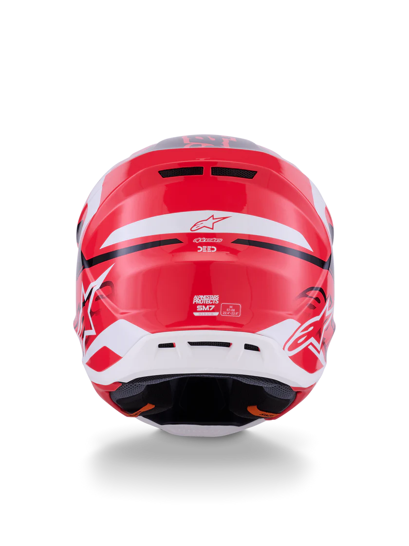 Alpinestars S-M7 Deed Crosshelm Rood