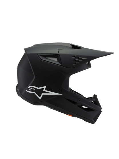 Alpinestars S-M3 Solid Kinder Crosshelm Mat Zwart