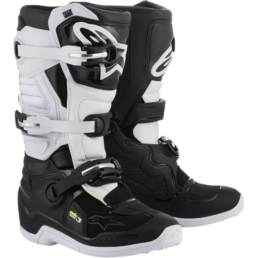 Alpinestars Tech 3 Stella Dames Crosslaars Zwart Wit