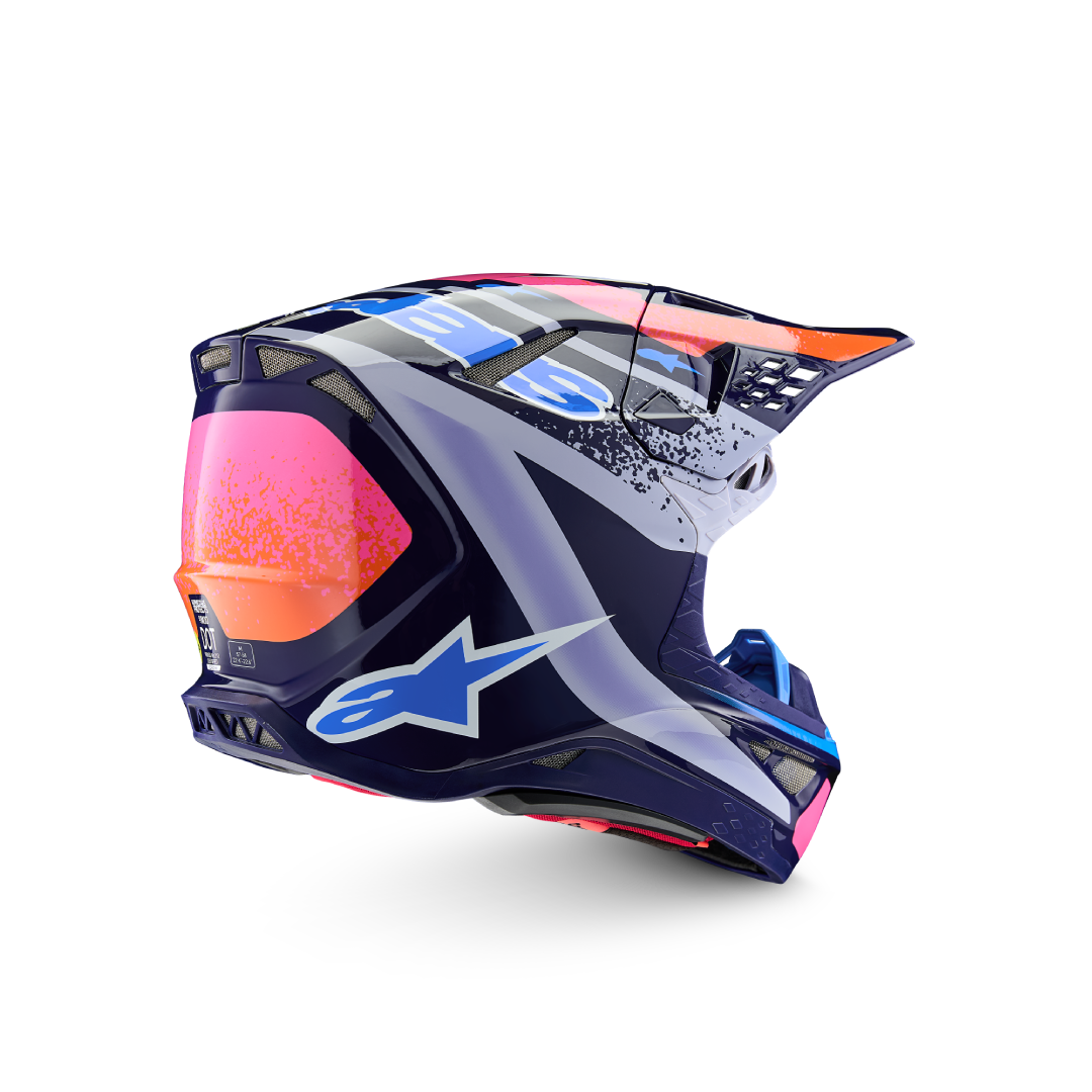 Alpinestars S-M10 LE Records (Daytona) Crosshelm