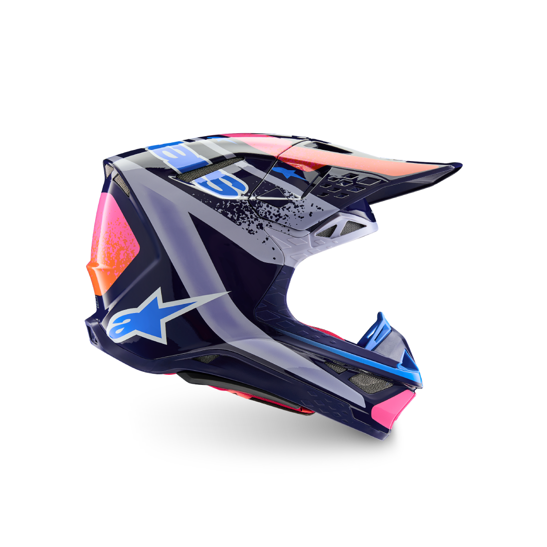 Alpinestars S-M10 LE Records (Daytona) Crosshelm