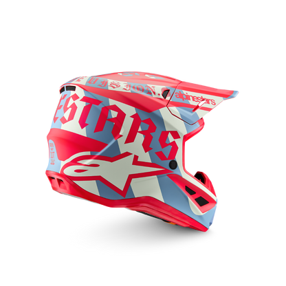 Alpinestars S-M7 Beast Crosshelm Mat Rood