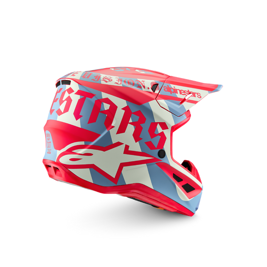 Alpinestars S-M7 Beast Crosshelm Mat Rood