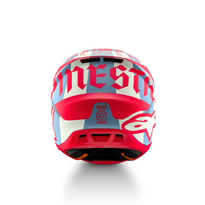 Alpinestars S-M7 Beast Crosshelm Mat Rood