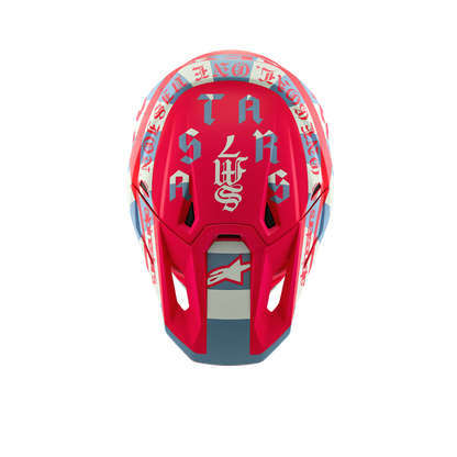 Alpinestars S-M7 Beast Crosshelm Mat Rood