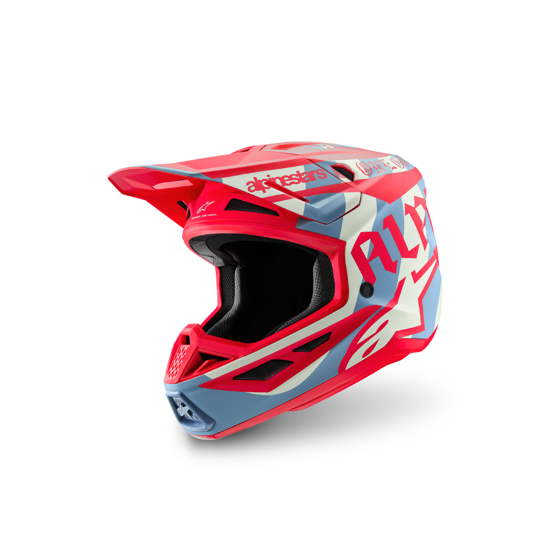 Alpinestars S-M7 Beast Crosshelm Mat Rood