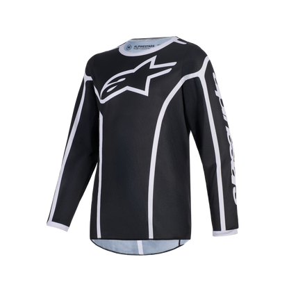 Alpinestars Fluid Apex Zwart Kinder Crossshirt