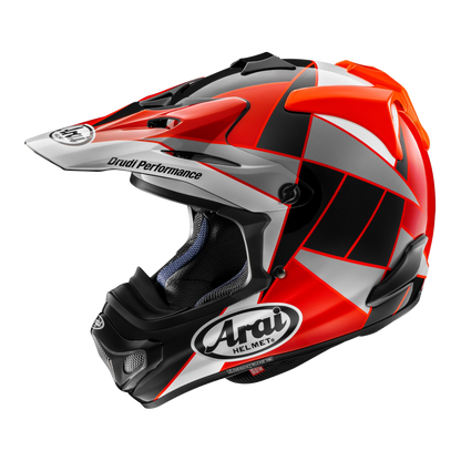 Arai MX-V Evo Peak Crosshelm Rood