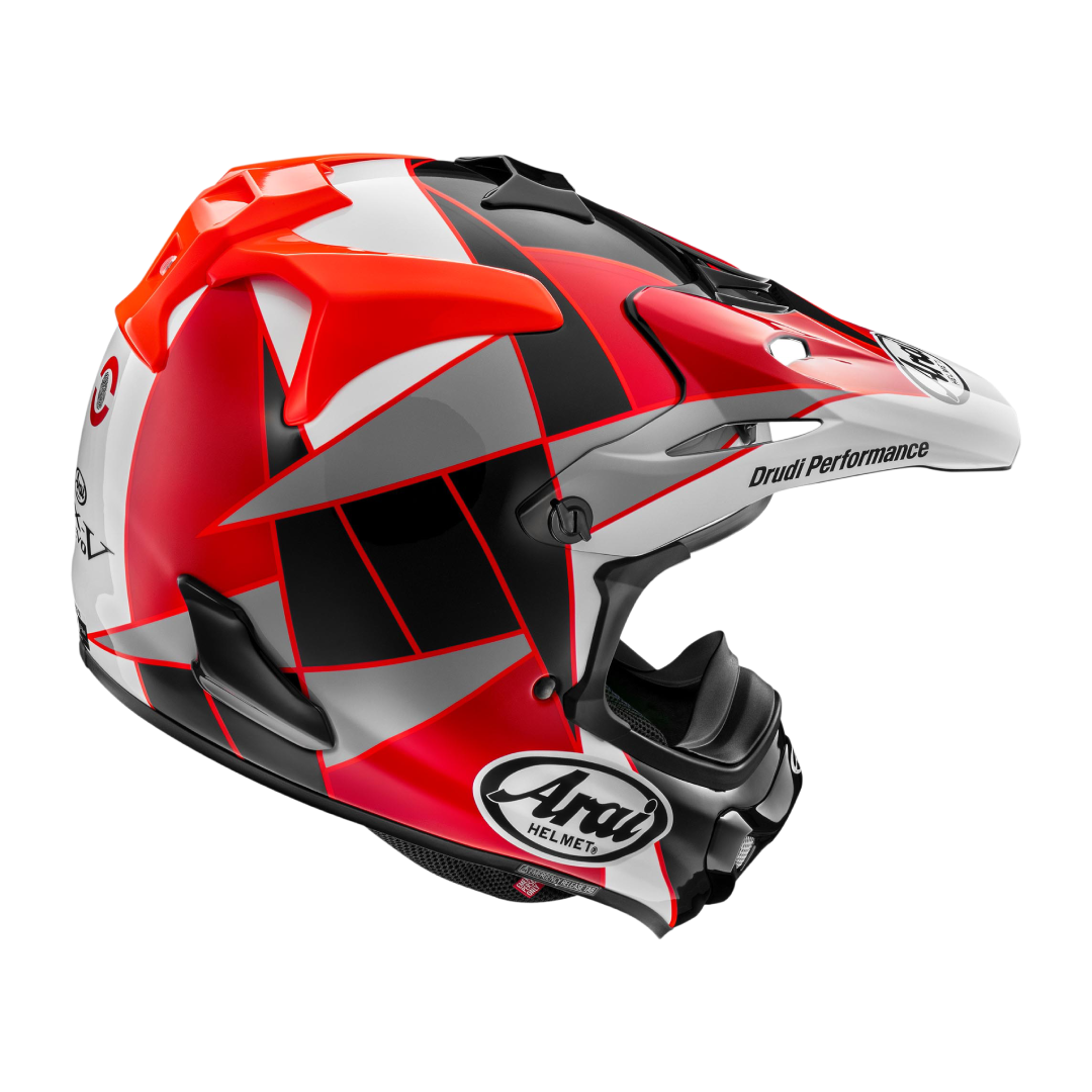 Arai MX-V Evo Peak Crosshelm Rood