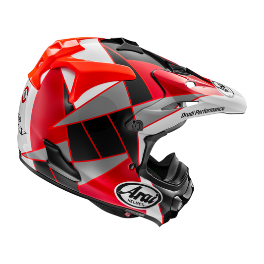 Arai MX-V Evo Peak Crosshelm Rood