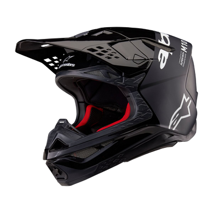 Alpinestars S-M10 Flood Crosshelm Zwart