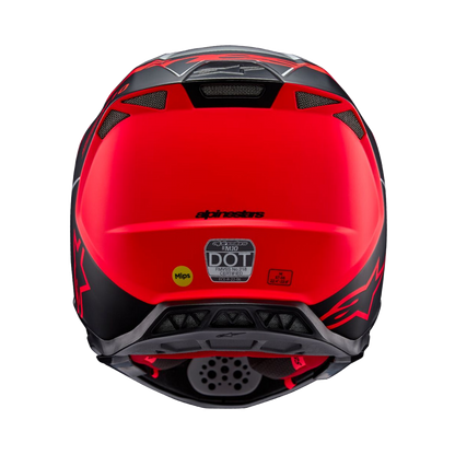 Alpinestars S-M10 Flood Crosshelm Zilver