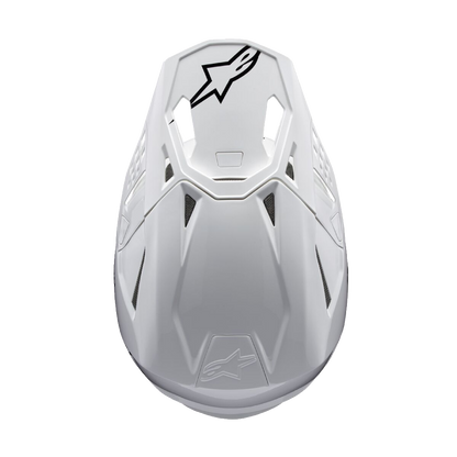 Alpinestars S-M10 Solid Crosshelm Wit