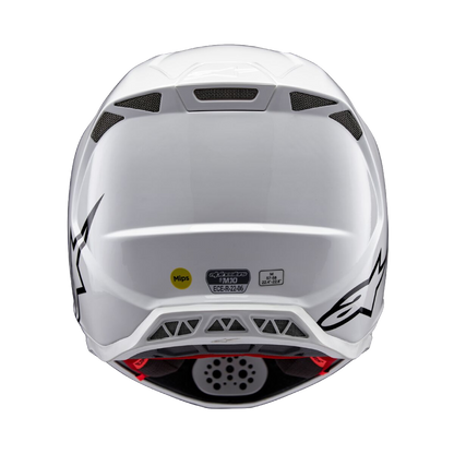 Alpinestars S-M10 Solid Crosshelm Wit