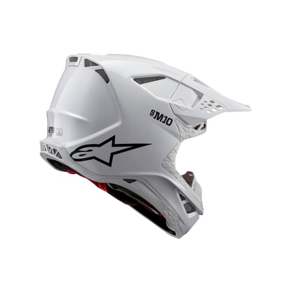 Alpinestars S-M10 Solid Crosshelm Wit