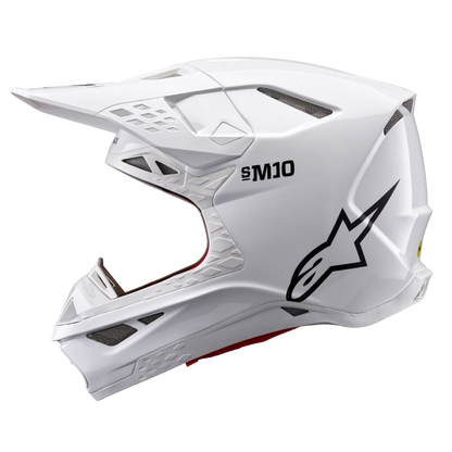 Alpinestars S-M10 Solid Crosshelm Wit