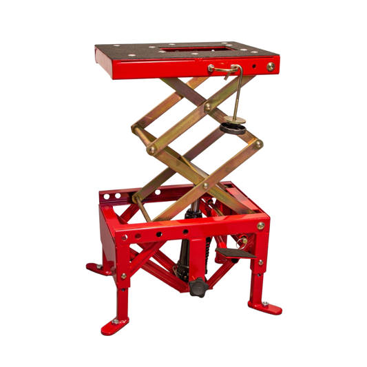 Bihr Hydraulische Motorlift Rood