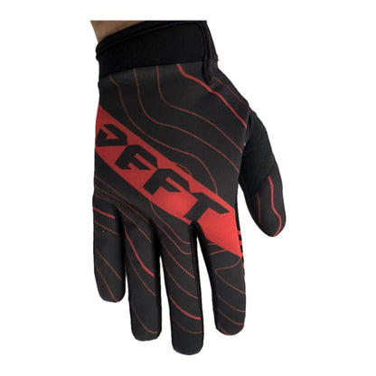 Deft Family EQVLNT Winter Crosshandschoenen Zwart Rood