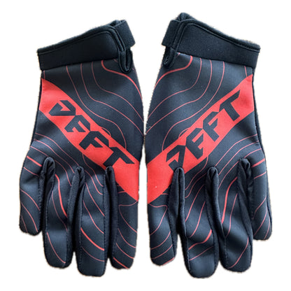 Deft Family EQVLNT Winter Crosshandschoenen Zwart Rood